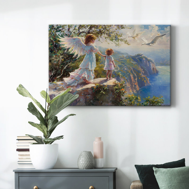 Animaux, série de paysages, H 18 po x l 27 po
