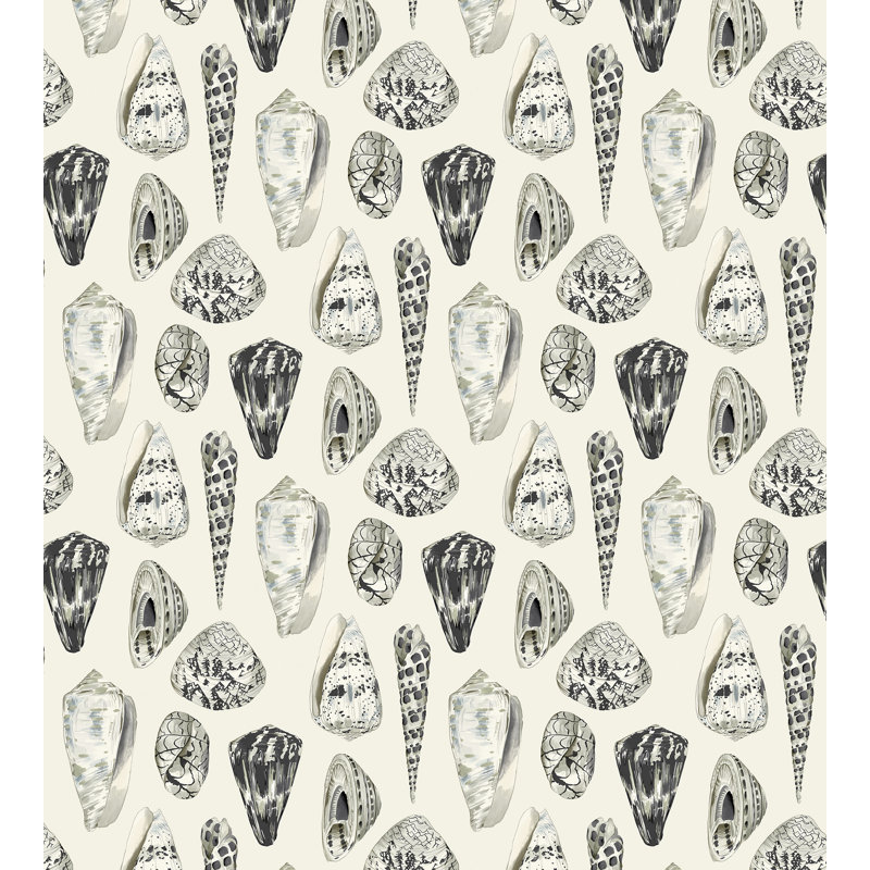 Jardin Animal Print Wallpaper Roll, Graphite