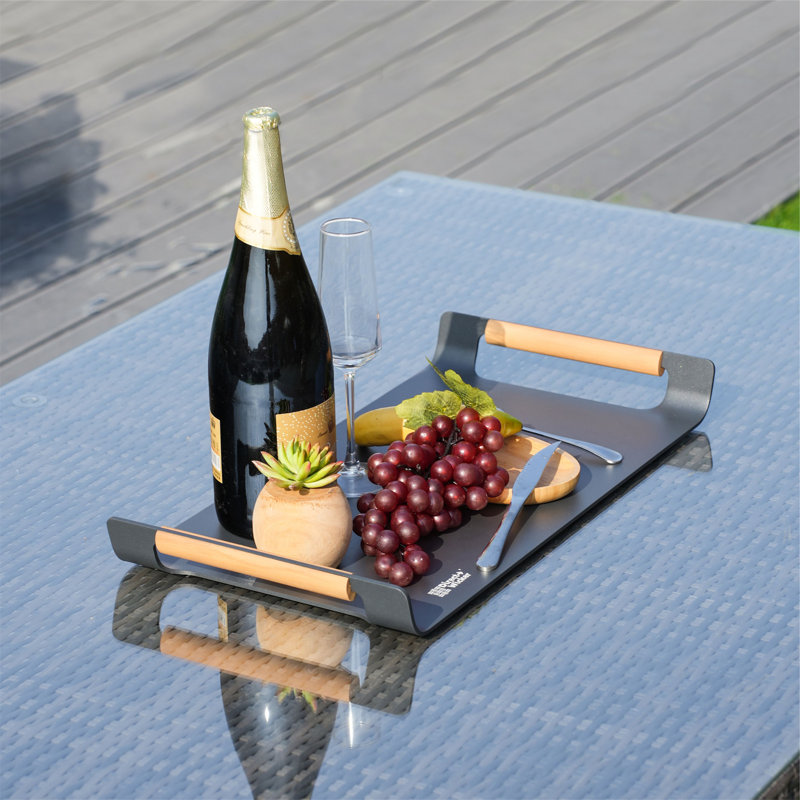Plateau extérieur en aluminium