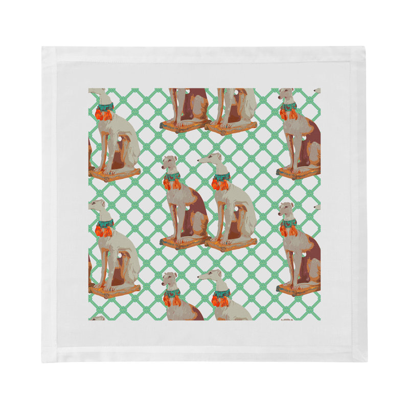 Serviettes de table en satin de coton Regal, Marion