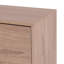 Armoire de rangement à 3 tiroirs, range-chaussures en bois à 3 niveaux pour vestibule