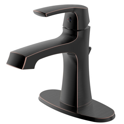 Cardania Single-handle Bathroom Faucet with Drain Assembly