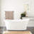 66" Kemrick Acrylic Freestanding Tub