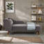 Chaise longue en velours Dunwall-679672667