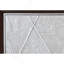 Console à 3 portes Geranio en argent métallique et noyer