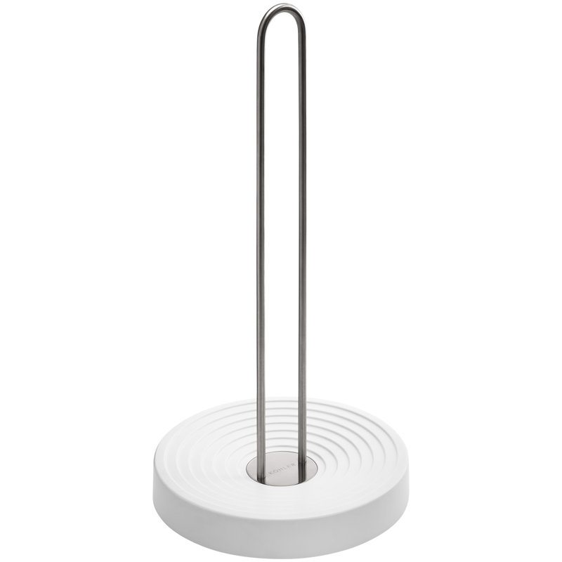 Paper Towel Holder, White