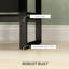 50 cm W Steel Bedside Table