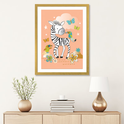 «Jungle Nursery II» par Lisa White boutons - impression d'art graphique