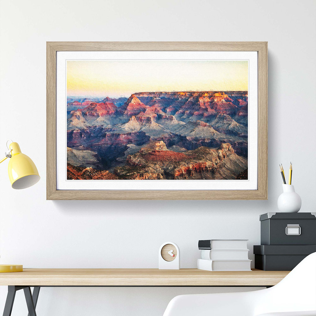 The Grand Canyon Arizona - Picture Frame Painting Print
