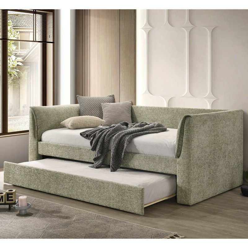 Lit de jour avec couchette Clarisabel, Green