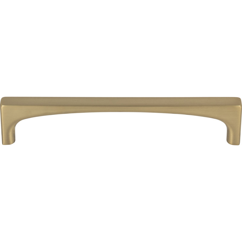 Honey Bronze Modern Bar Handle with Mounting Hardware