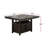 Rustic Counter Height Dining Table With Storage And Leaf Functioning Utility