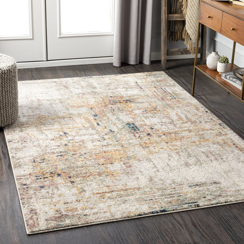 Diorio Abstract Indoor Rug, Rectangle 5'3" x 7'3"