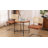 Marlow 19.1'' H Mid-Century Modern Tufted Leather Cantilever Dining Chair with Chrome Frame and Cane Rattan Back-1838494370-1849620788