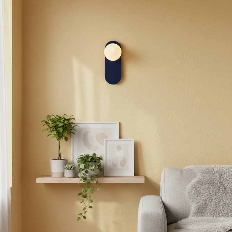 Applique murale moderne scandinave minimaliste pour chambre à coucher, salon, entrée