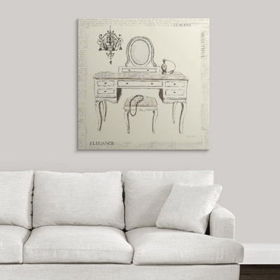 « iii-table », impression Emily's Boudoir