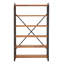Signal Hill 217cm H x 131cm W Solid Wood Etagere Bookcase