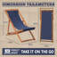 Chaise de plage inclinable avec coussin Rebecca-2074403331