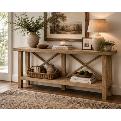 Console en bois massif Musica