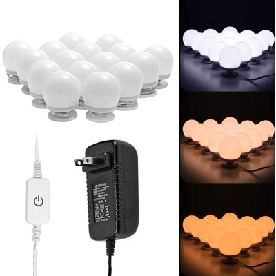 6 - Light LED Under Cabinet Puck Light