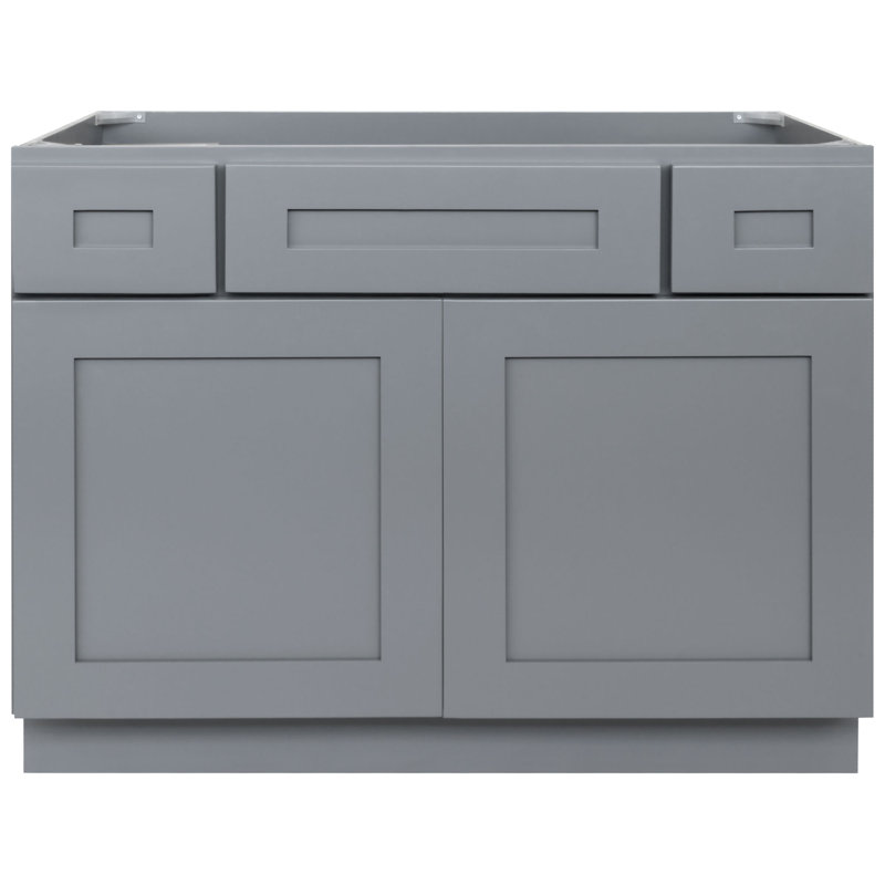 42'' Single Bathroom Vanity Base Only, Gray