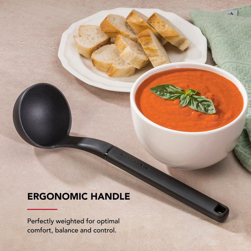 Louche en nylon KitchenAid®, Noir