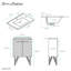 Meuble-lavabo de 24 po Annécy-103794423
