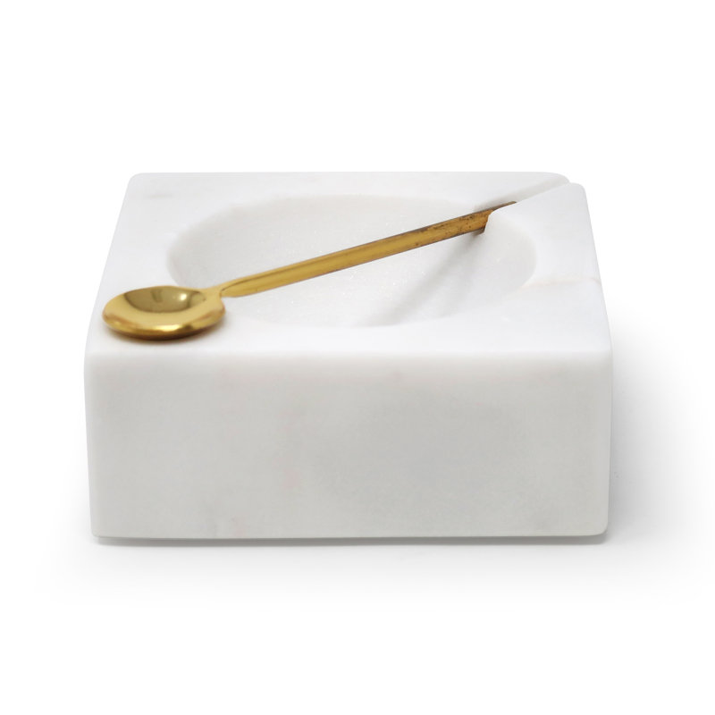 Salt Dish With Spoon