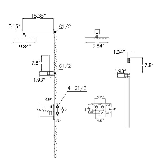Dimensions du produit