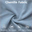 Canapé modulaire capitonné en chenille pour salon-1803640844