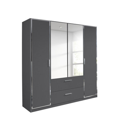Marl 4 Door Wardrobe