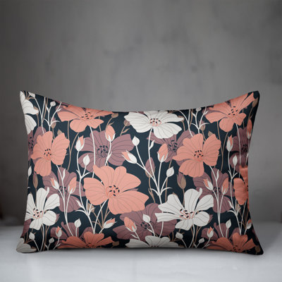Floral Throw Pillow