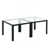 Plateau transparent / base noire est en rupture de stock
