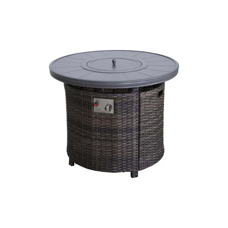 Aluminum Propane Outdoor Fire Pit Table