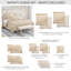 Infinity Duvet Set - Gold-141087594