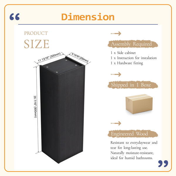 Dimensions du produit