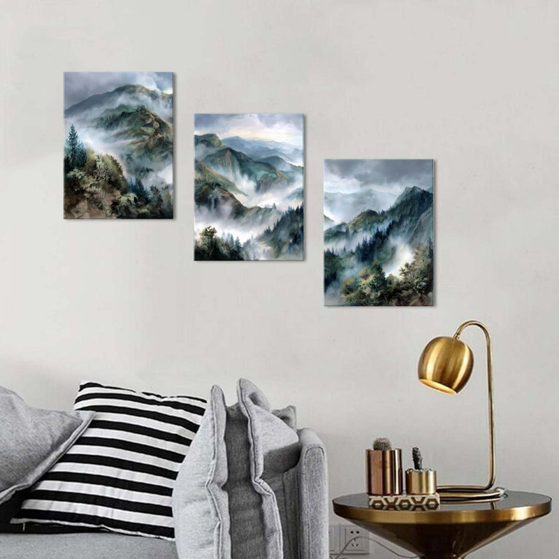 Great Smoky Mountain Wall Art Nature Landscape Wall Decor 30x40cm