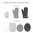 KitchenAid Beacon Mini 2-Piece Oven Mitt-88745189-88745193