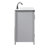 42'' Single Bathroom Vanity with Engineered Marble Top-209029005