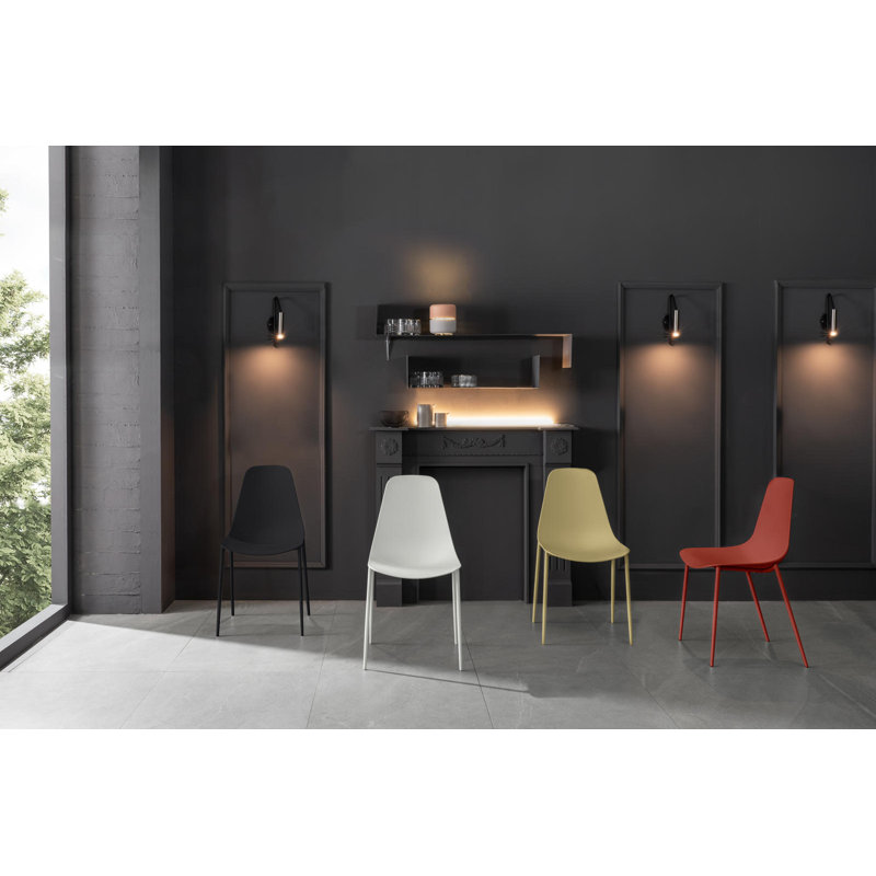 Lopezville 50cm H Full Back Side Chair, Black
