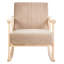 LEKNES Solid Wood Rocking Chair-1453609611