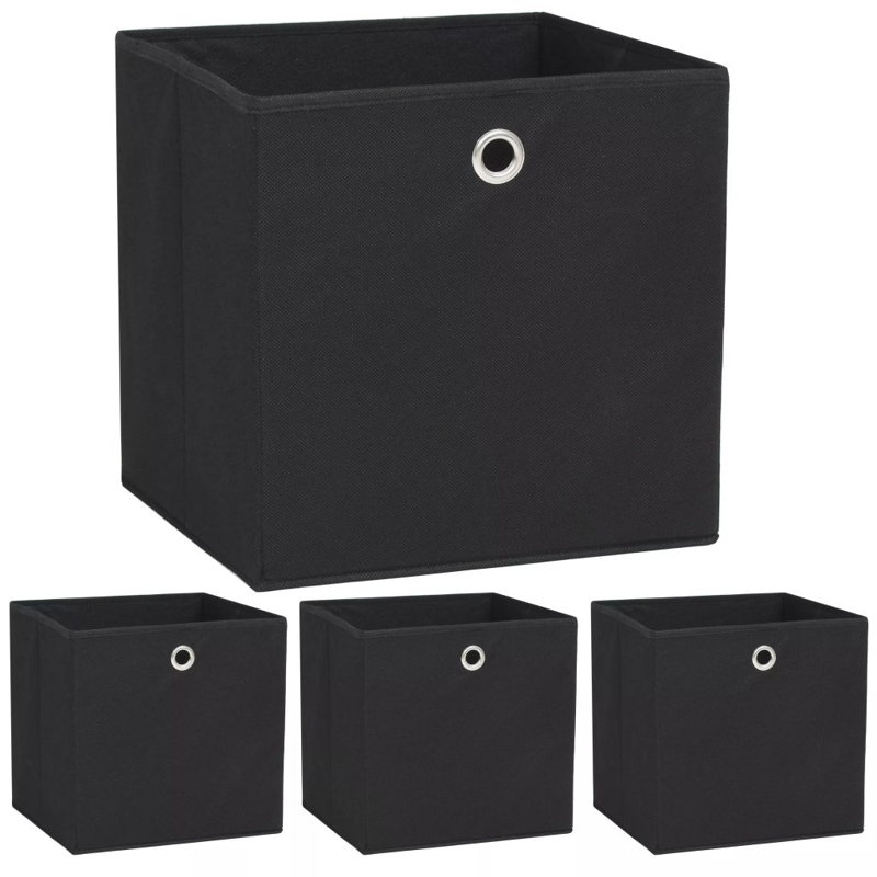 Rebrilliant Fabric Box, Black