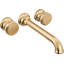 Beauclere™ Two Handle Wall Mount Tub Filler-1120627709-1120627708