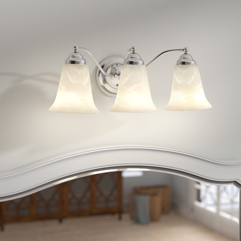 Owatonna 3 - Light Dimmable Vanity Light, Chrome
