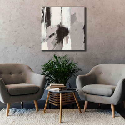 Epic Graffiti 'Catalina I Neutral Crop' by Mike Schick, Giclee Canvas Wall Art, 37" x 37"