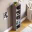 Gerardi 32cm W Standard Bookcase-70966734-70966732