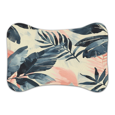 Island Motifs - Tapis d'alimentation en forme d'os