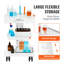 Chariot de laboratoire, chariot de laboratoire roulant 3 couches