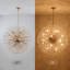 Lustre sphérique pissenlit 20 lumières 35,43 po
