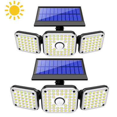 112 LED Flood Light with Motion Sensor (Pack of 1)